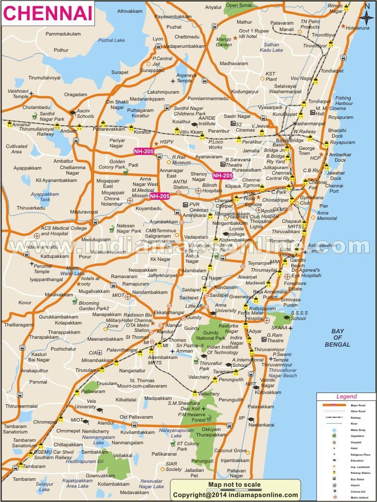 Chennai borg full kort