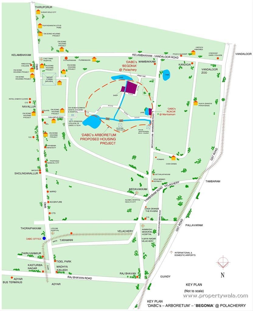 Velachery Chennai kort